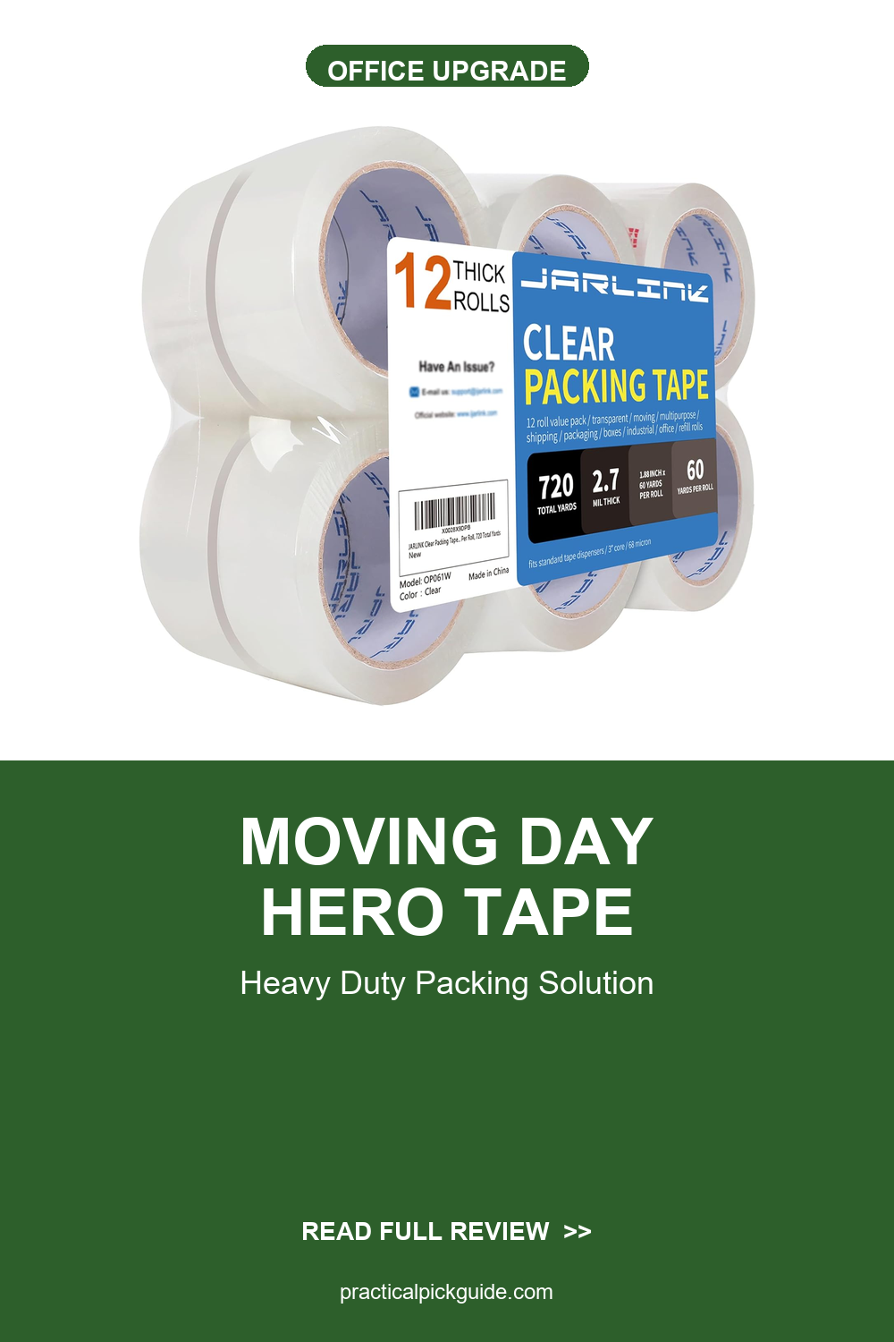 Scotch Heavy Duty Shipping Packing Tape Review: The Moving Day Hero You Need