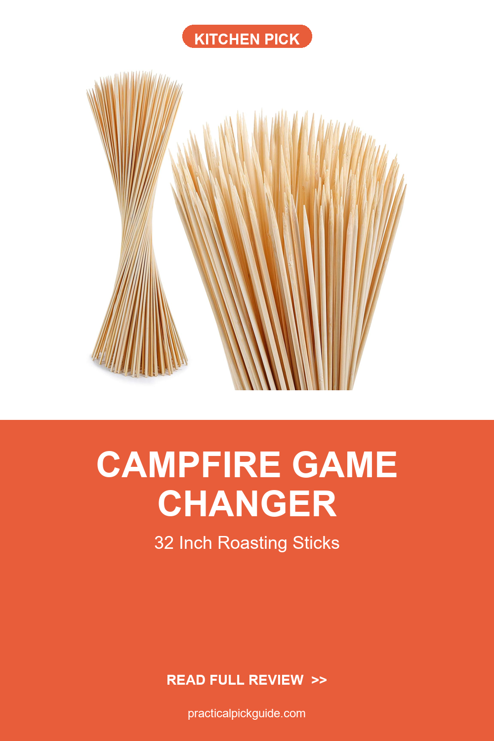 Ultimate Smores Sticks Review: Long 32″ Fire Pit Roasting Sticks 10-Pack