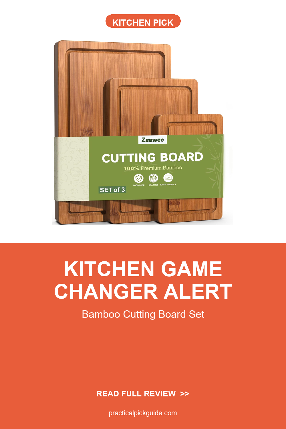 3-Piece Bamboo Cutting Board Set Review: Your Kitchen’s New Best Friend